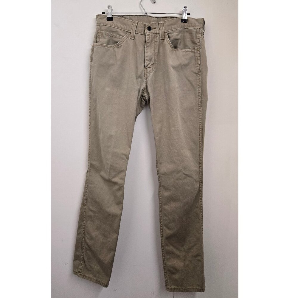 Levi's 511 Slim Fit Flex Jeans- Size 34x34, tan/khaki
